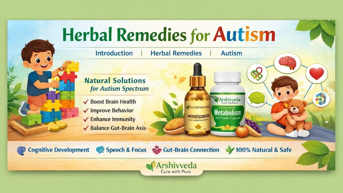 Ayurvedic Treatment for Autism in Children | Natural Brain Support by Arshivveda