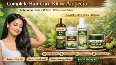 🌿 Natural Ayurvedic Treatment for Alopecia (Hair Loss): Complete Hair Care Guide